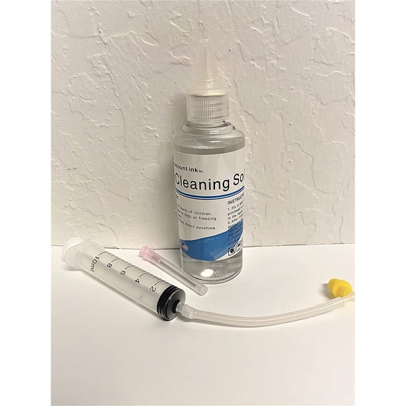 Printhead Cleaning Kit Printer Flush Kit for WF-7720 WF-7710 WF-7210 WF-7620 WF-7610 WF-2660 WF-2630 WF-2760 WF-2750 WF-3640 WF-3620 XP-430 420 410 XP-330 XP-320 Printer Nozzle Cleaner