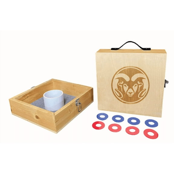 University of Connecticut "UConn" Engraved Square Washer Toss Set