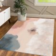 thumbnail image 2 of 1PC Watercolor Style Area Rug Partial Carpet, Lightweight Washable Easy-to-Care Carpet Mat Festival Gift, Suitable for Bedroom, Living Room, Office, Dining Room, Hallway, Room Accessories, 2 of 10