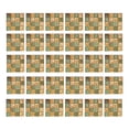 thumbnail image 1 of Yuarrent 3D Retro Impreso Mosaico Cristal Azulejo Etiqueta Peel and Stick Backsplash Azulejo para Cocina Hogar Decoración del hogar Yuarrent HA020404-00, 1 of 6