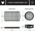 thumbnail image 3 of Farberware Disney Bake with Mickey Mouse 2 Piece Springform & Cookie Pan Set, 3 of 8