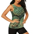 thumbnail image 2 of Fotbe Succulents Womens Loose Fit Casual Flowy Slim-Fit Tank Tops Athletic Round Neck Trendy Sleeveless Summer Tops for Gym and Yoga-X-Large, 2 of 9