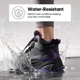 thumbnail image 4 of Botas de senderismo NORTIV 8 SNHB241W para mujer, color negro/morado, talla 10, 4 of 9