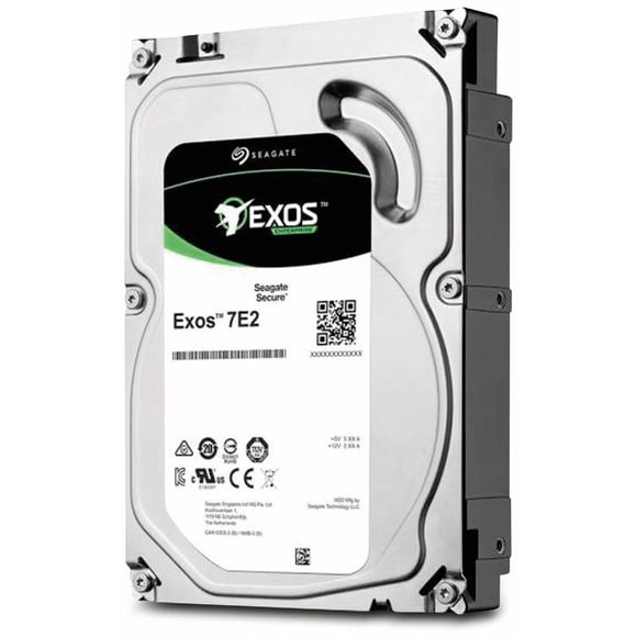 Disco duro Seagate Exos 7E2 2 TB SATA 6 Gb/s 128 MB de caché 3.5