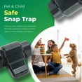 thumbnail image 4 of Rat Traps Indoor and Outdoor - Dual-Entry Large Rat Trap Outdoor and Indoor for Home, Garden and Restaurant with 99.9% Trap Rate  Easy to Use Rodent Traps with Safe Hands Free Design - UCatch, 4 of 8