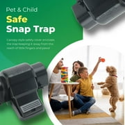 Rat Traps Indoor and Outdoor - Dual-Entry Large Rat Trap Outdoor and Indoor for Home, Garden and Restaurant with 99.9% Trap Rate Easy to Use Rodent Traps with Safe Hands Free Design - UCatch