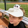 thumbnail image 5 of Rewenti Summer Sun Hat with Built-In Fan and Portable Rechargeable Usb Coolings Fan for Outdoors and A Practical Small Gift for Students, 5 of 5