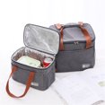 thumbnail image 5 of Bolsa de aislamiento térmico portátil, bolsa de aislamiento térmico, bolsa gruesa de papel de aluminio para almuerzo bento, 5 of 5