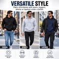 thumbnail image 7 of Mens Heavyweight Fleece Lined Pullover Hoodie 3 Pack, 7 of 7