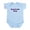 Sky Blue, variant on CafePress - Sensorimotor Phase (Bright) Infant Bodysuit - Baby Light Bodysuit, Size Newborn - 24 Months