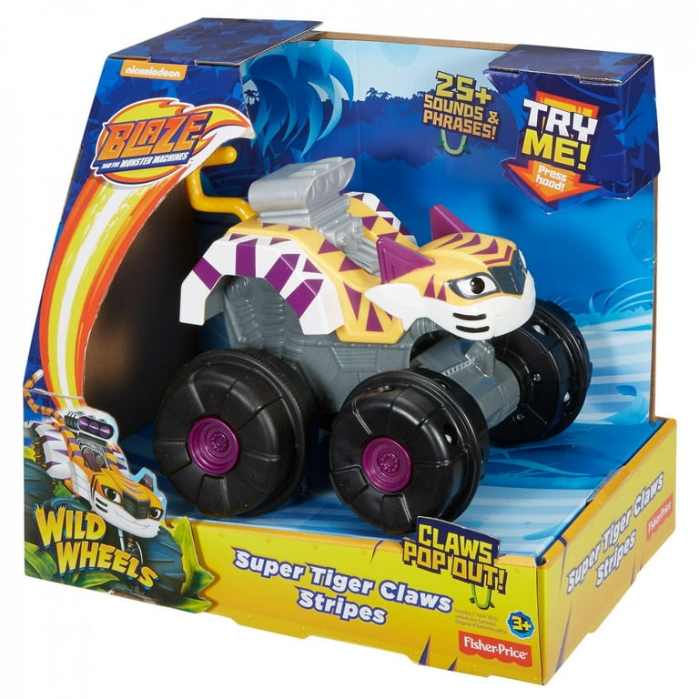 Blaze and the monster machines super tiger stripes on sale