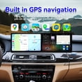 thumbnail image 4 of SNATEEN Dual 9.1 inch Carplay Screen/Radio/Multimedia Player for BMW 7 Series F01 F02 F03 2011-2017 Car Navigation/GPS Upgrade Headunit Android Display 1080P Touch Screen Receiver Replace System, 4 of 15