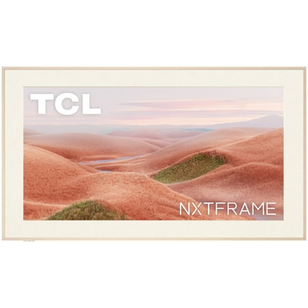 TCL 65" Class NXTFRAME TV 4K QLED Smart TV with Google TV and Flush Wall Mount (NEW 2024), 65A300W