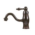 thumbnail image 3 of Robinet de Salle de Bain Ou de Bar à une Poignée en Bronze Frotté à l'Huile, 3 of 4