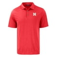 thumbnail image 2 of Men's Cutter & Buck Scarlet Nebraska Huskers Coastline Epic Comfort Eco Recycled Polo, 2 of 3