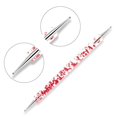 thumbnail image 3 of Jumpingount 5pcs Nail Lentejuelas Pluma de perforación de doble punta Acrílico portátil Glitter Dot Flower Pin Lentejuelas Rod Dot Drill Pen con Juegos de manicura Jumpingount CE002339-00, 3 of 6