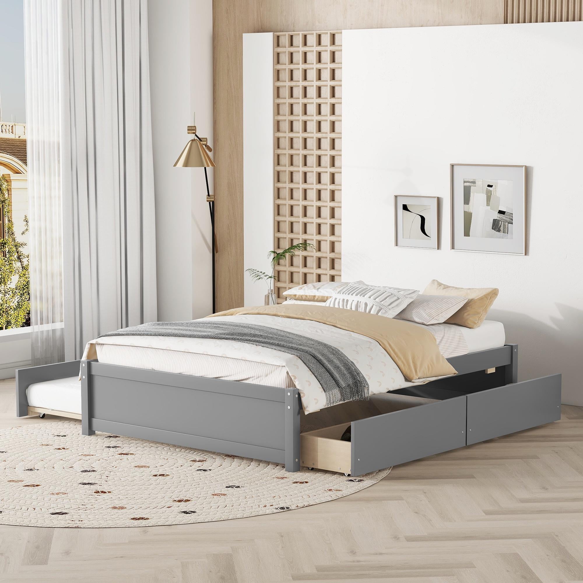 Realrooms alden platform bed deals with storage drawers