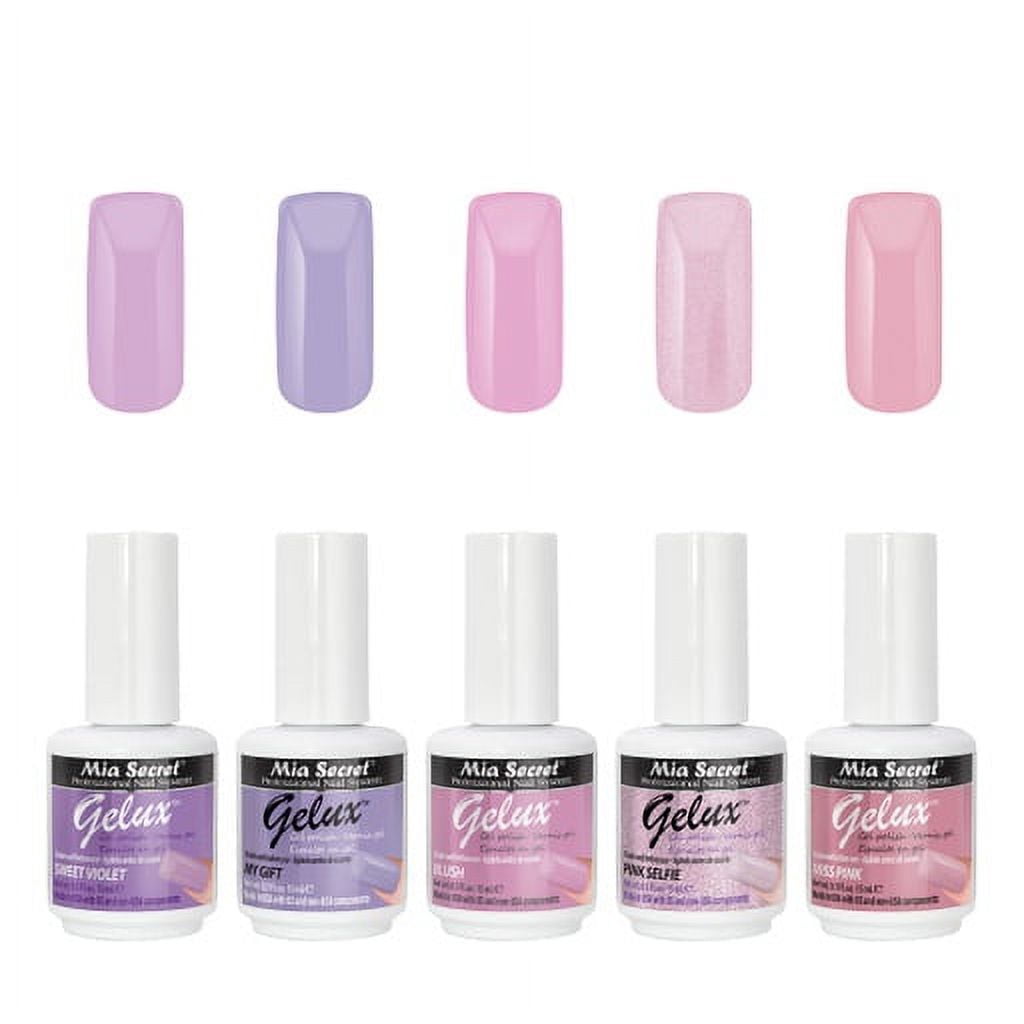 Gelux Soak-off Gel Polish Collection BERRY BLEND