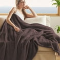 thumbnail image 2 of Fleece Throw Blanket, Furenl Super Soft and Warm Blankets, Extra Large Fleece Throw Blanket – Soft, Warm, and Cozy for Couch, Sofa, and Bed, 2 of 9
