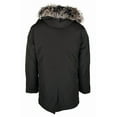 thumbnail image 2 of Michael Kors Men's MMK791896 Heavyweight Hooded Snorkel Parka Coat with Bib - Olive - 4XLT, 2 of 3