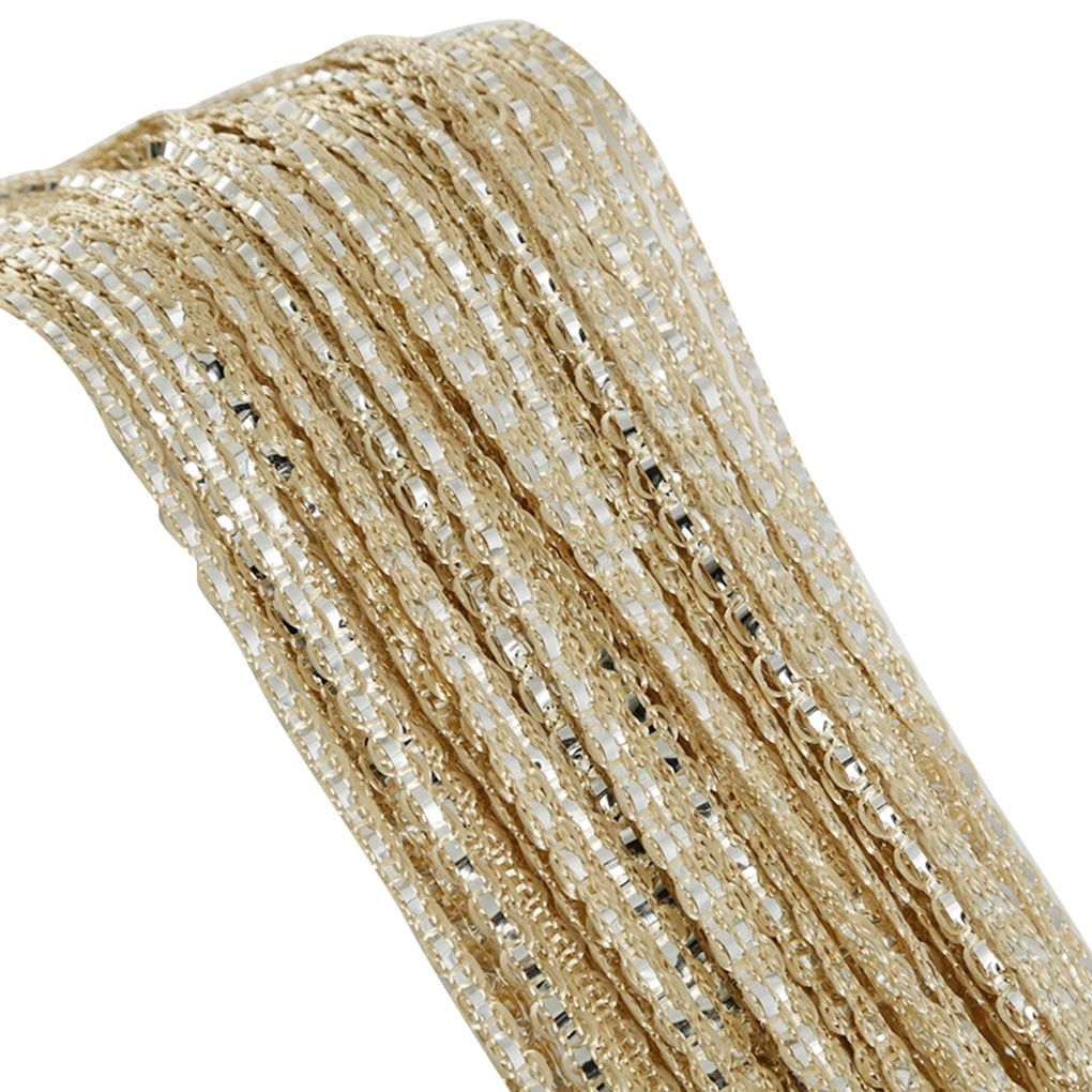 Decorative Door String Curtain Wall Panel Fringe Window Home Room Divider Blind Tassel Screen,Champagne