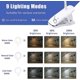 thumbnail image 1 of Lámpara de escritorio Led inalámbrica recargable, 3 y 3 regulables, lámpara de noche táctil con Clip para niños, 28 Leds, lectura portátil con Clip para T, 1 of 3
