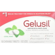 Gelusil Chewable Tablets, 100 Ct