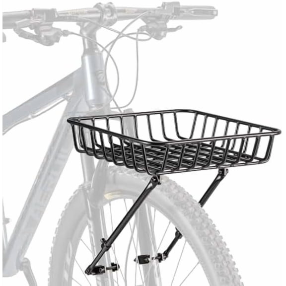 Bike Basket Rack - Large Front Bicycle Basket with Struts - Front Mount Aluminium Bike Basket Large Capacity$$Sport & Recreation Other