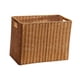 thumbnail image 2 of Cesta de mimbre de imitación, cesta de almacenamiento, cesta para la colada, cesta creativa para diario, cesta tejida para dormitorio, oficina, granja L, 2 of 8