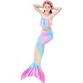 thumbnail image 3 of Girls' Mermaid Swimming Tail Sets High quality, 3 of 5