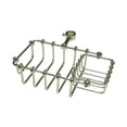 thumbnail image 1 of 7 Inch Riser Mount Soap Basket - Polished Chrome, 1 of 1