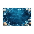 thumbnail image 2 of Tuvgenk Bathroom Area Rugs Absorbent Coastal Floor Mats for Bathroom Sea Quick Dry Non-Slip 16 X 24 in, 2 of 6