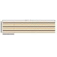 thumbnail image 3 of Ambesonne Striped Fabric by the Yard Upholstery, Earthy Horizontal Waves, 3 Yards, Champagne Umber Tan, 3 of 5