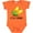 Orange, variant on Inktastic Little Farmer with Corn Boys or Girls Baby Bodysuit