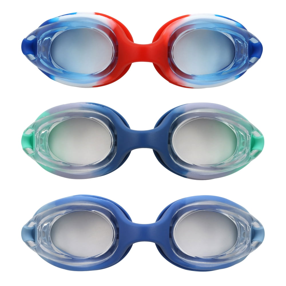 U.S. Divers Splash Kids Swimming Goggles UV and AntiFog Protection (MultiColor) 3 Pack