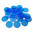 thumbnail image 1 of 100PCS/Set Plastic 19mm Chips Multi Color Markers Fun Family Club Children Game Supplies Counting Math Toys Inevent WJ3911-14, 1 of 7