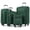 Dark Green, variant on Euroco 4 Piece Softside Luggage Set, Expandable Suitcase Set with TSA Lock and Spinner Wheels, Lightweight Durable Suitcase for Men Women Travel(18"/22"/26"/30") ,Light Green