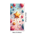 thumbnail image 7 of LUUFILx Colorful Star Balloons Backdrop Background for Birthday Party Decorations Photography Props Happy Celebration Festive Decor Event Supplies Banner, 7 of 7