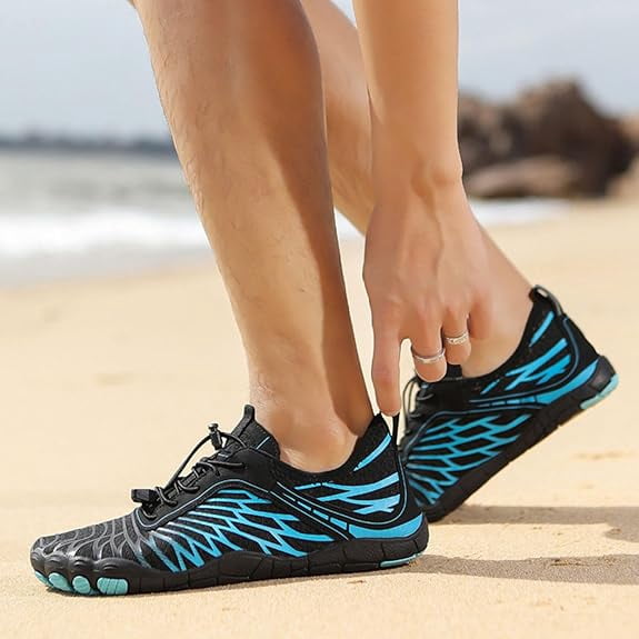 Hike Barefoot Shoes for Women Men Breathable & Non-Slip Athletic Footwear Wide Toe Water Shoes