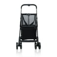 thumbnail image 5 of Fogcroll Shopping Cart Collapsible Utility Trolley Cart Detachable Carry Bag with Wheels Stroller Foldable Personal Shopping Cart, 5 of 12