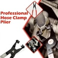 thumbnail image 4 of Professional Hose Clamp Kit, Fuel Line Pliers, Fuel Line Disconnect & Dismounting Tool Set, Hose Remover Caliper Tool Sets Automotive Car, Tools Four Piece Set of Pliers for Maintenance, 4 of 6