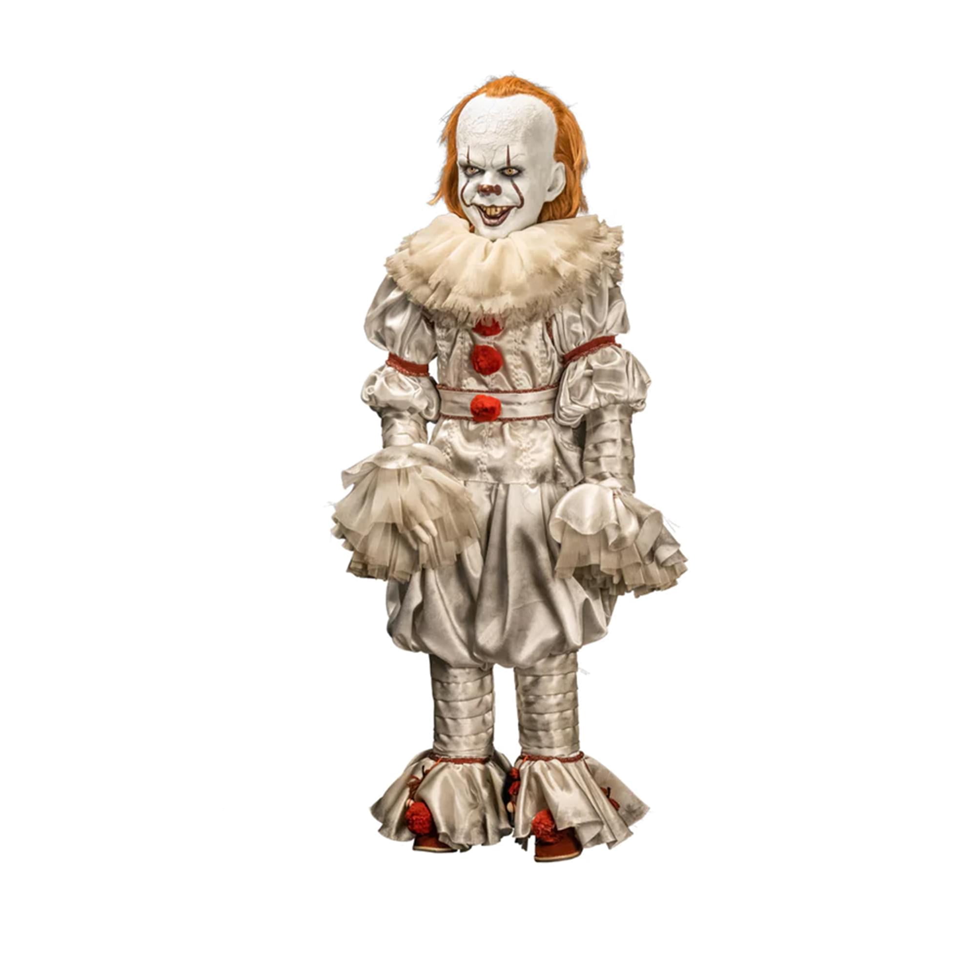 Pennywise Premium Scale 50" Doll – Vintage Halloween Character Design – Scary &