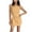 Yellow, variant on Sheath Dress For Women Strapless Sleeveless Dress Irregular Waist Slim Dress Off-The-Shoulder Solid Color Dress
