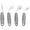 colorA, variant on golytefs 4Pcs Adaptive Utensils Set 2.5oz & 42 Angled Hand Tremor Weighted Silverware(l)