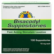 Laxative Geri-Care Suppository 100 per Box 10 mg Strength Bisacodyl