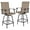 Brown, variant on Afuera Living 30" All-Weather Patio Swivel Bar Stools in Brown (Set of 2)