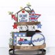 thumbnail image 5 of Xihbxyly Adornos de Madera Del Día de La Independencia, Diseño de Madera Natural de Alta Calidad, Decoración Artesanal, Decoración de Mesa Festiva, Ideal para Fiestas y Banquetes, Juego de 11 Piezas,, 5 of 7