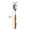 D, variant on Steak Knife Set Natural Bamboos Handle Stainless Steel Tableware Dessert Salad Spoon Fork Bamboos Handle Steak Knife Fork Spoon Tea Spoon Spoons and Forks Set,Stainless Steel Table