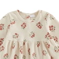thumbnail image 4 of Linfrsh Toddler Girls Little Girls Fall Clothes Toddler Outfit Girl Sweatshirt Pants Winter Outfit Toddler Girl Outfit for 1t 2t 3t 4t 5t 6t(Beige,18-24 Months), 4 of 5