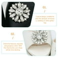 thumbnail image 2 of 2pcs Crystal Shoe Clips Creative Shoe Embellishments Women Decorative Shoe Accessories, 2 of 8